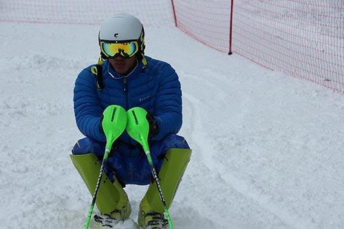Com apenas 16 anos, esquiador obteve resultados expressivos em suas primeiras provas FIS / Foto: Flickr / CBDN